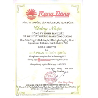 Chứng nhận và giải thưởng