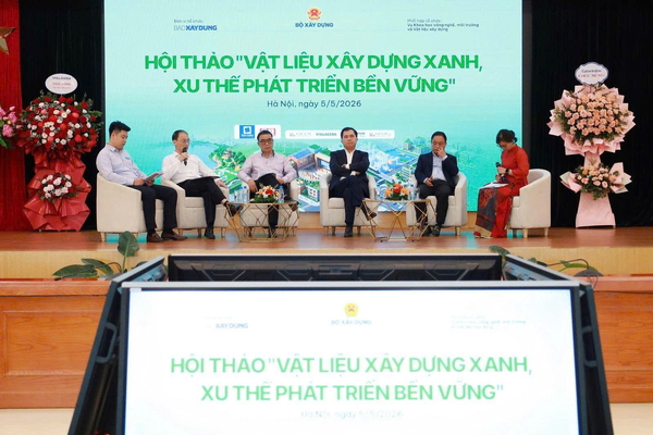 TẠI TRỤ SỞ BỘ XÂY DỰNG HÀ NỘI, DEHOME THAM GIA HỘI THẢO" VẬT LIỆU XÂY DỰNG XANH - XU THẾ PHÁT TRIỂN BỀN VỮNG