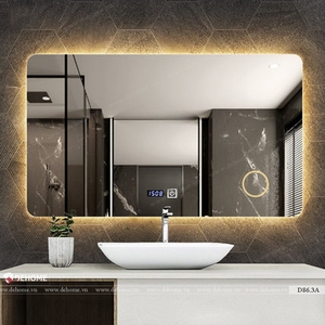Gương Phòng Tắm Đèn Led Hiện Đại Cao Cấp Dehome - D86.3A