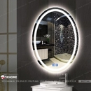 Gương đèn led phòng tắm hình elip/oval Dehome - DE575.4A