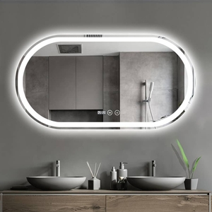 Gương Phòng Tắm Bầu Dục Đèn Led Cao Cấp Dehome - D616.5A