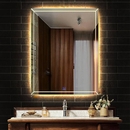 Gương nhà tắm chữ nhật đèn led Cao Cấp Dehome - D68.2B