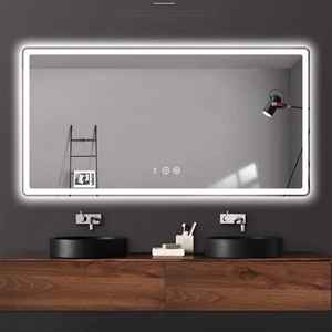 Gương led hình chữ nhật cao cấp Dehome - D157.4B