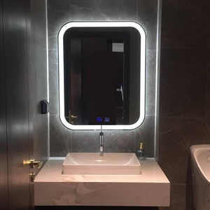 Gương Nhà Tắm Hình Chữ Nhật Có Led Hình Chứ Nhật Cao Cấp Dehome - D79.4B