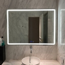 Gương chữ nhật khung mạ vàng phòng tắm cao cấp Dehome - DPVD1196.4A