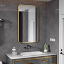 Gương Phòng Tắm Khung Mạ Vàng Cao Cấp Dehome - DPVD712G