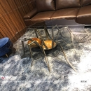 Bàn Sofa Spider inox mạ vàng cao cấp Dehome - BT06