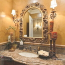 Gương Phòng Tắm Cổ Điển Khung Gỗ Dehome - DG61A