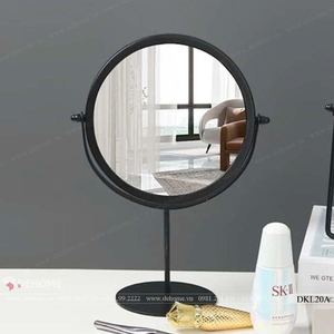 Gương Trang Điểm Để Bàn Khung Sơn Tĩnh Điện Cao Cấp Dehome - DKL20A