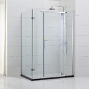 Vách Ngăn Nhà Tắm Khung Inox Cao Cấp - FE11