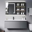 Tủ Gương Nhà Tắm Có Đèn Treo Tường Cao Cấp Dehome - TG976.2A