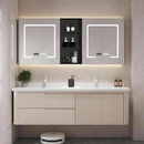 Tủ Gương Treo Tường Cao Cấp Có Led Phòng Tắm Dehome - TG136.5A