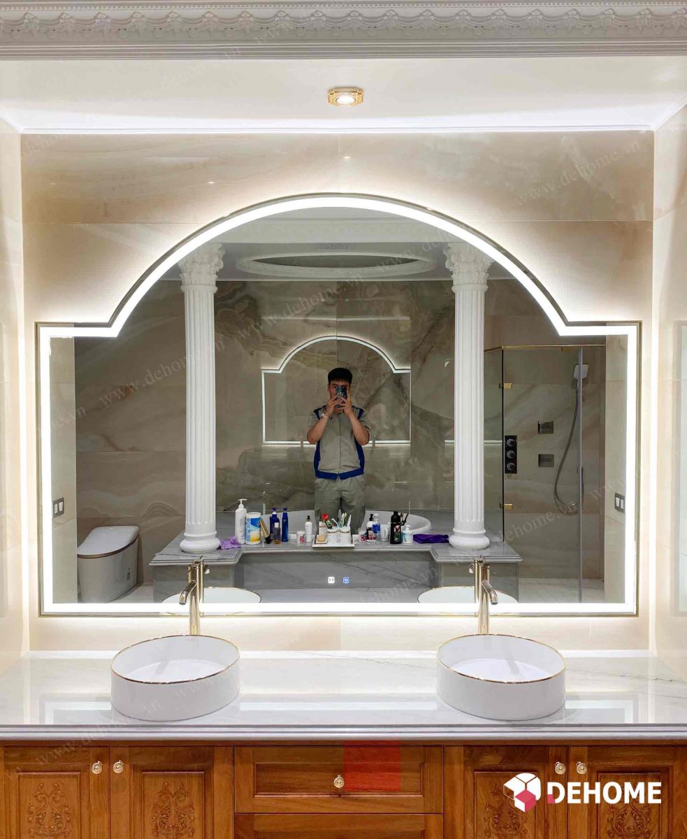 gương phòng tắm ngoại cỡ