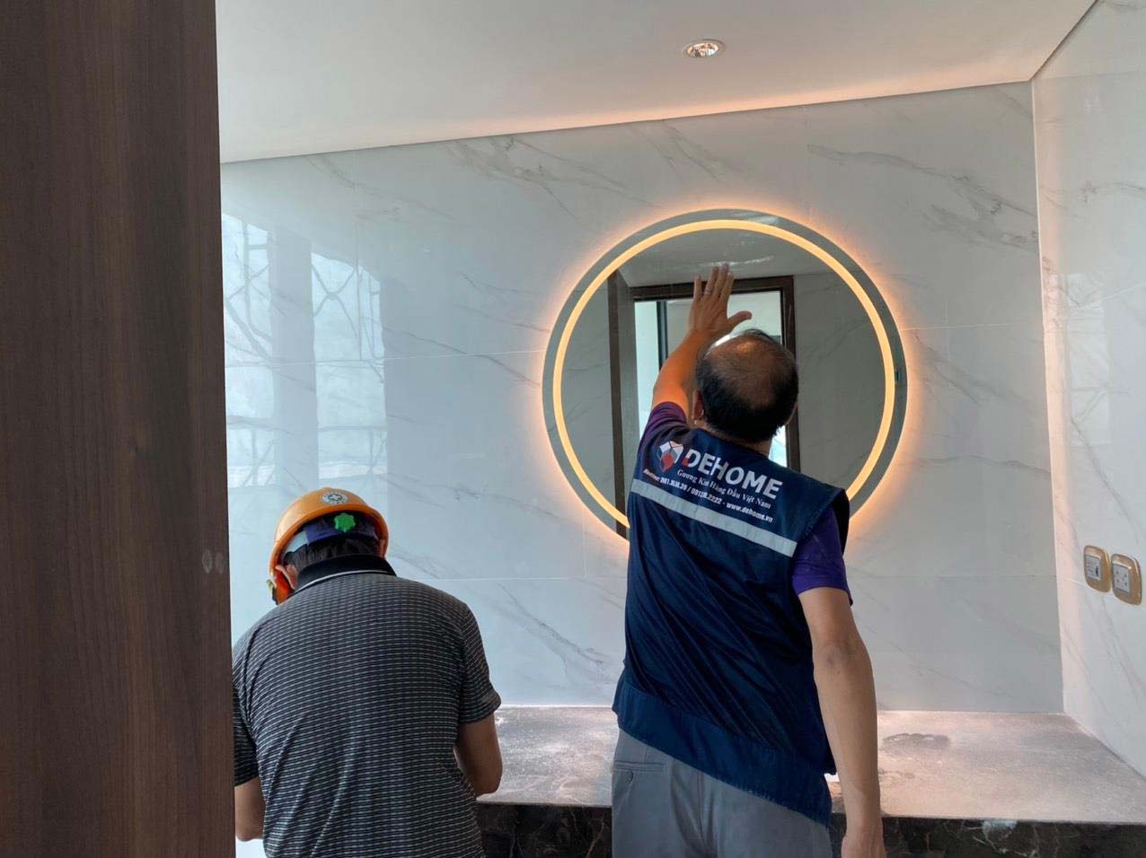 gương đèn led cho dự án