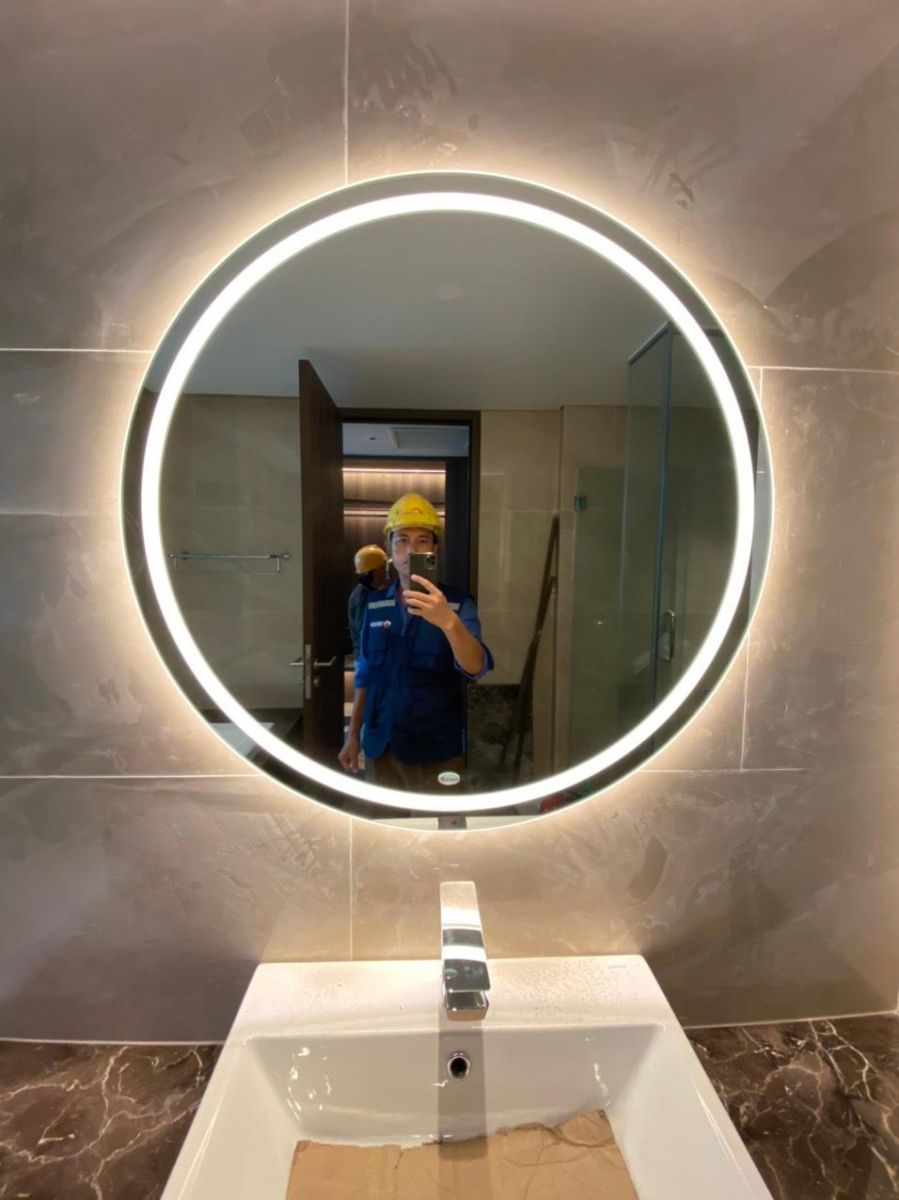 gương đèn led dehome tại khách sạn sea star