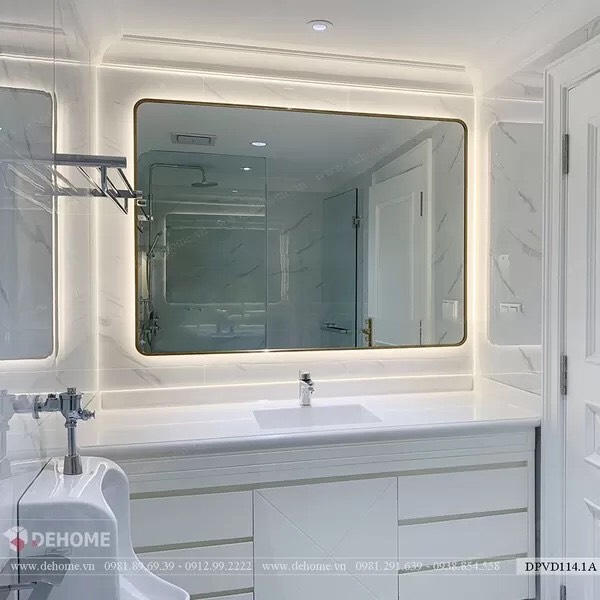 gương khung mạ dự án green building láng hạ