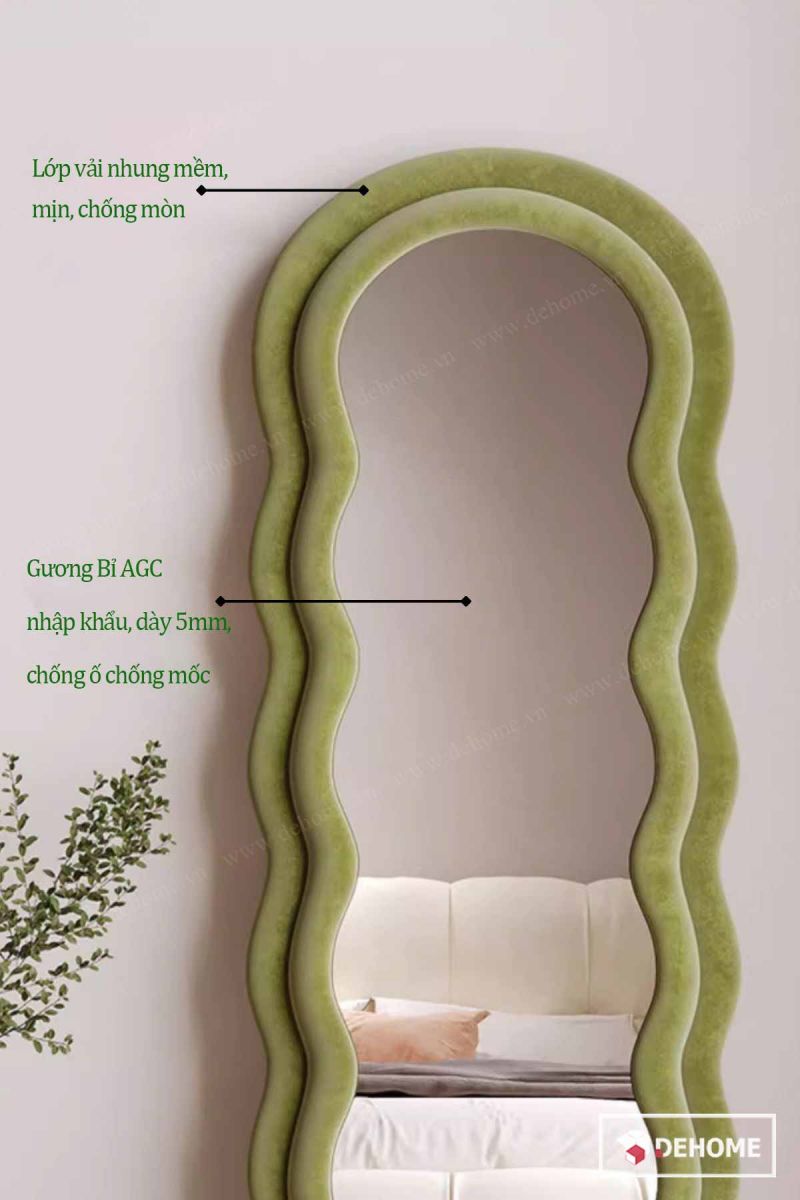 lớp vải nhung mềm mịn