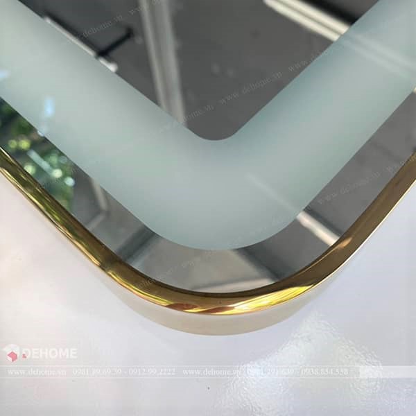 gương viền inox 304