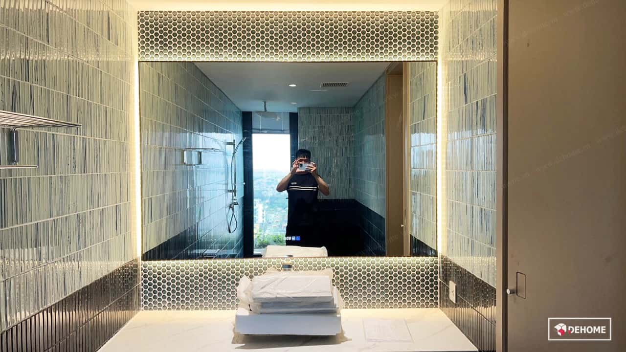 gương dehome tại flamingo hải tiến