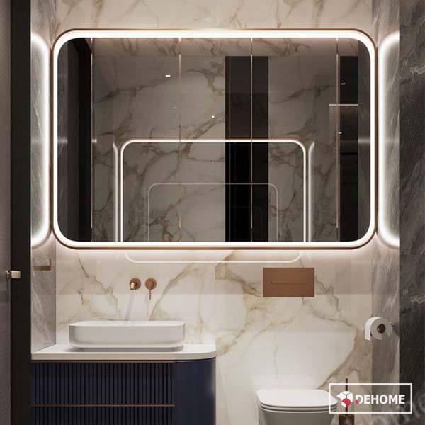 Gương treo tường phòng tắm giúp nâng cấp không gian