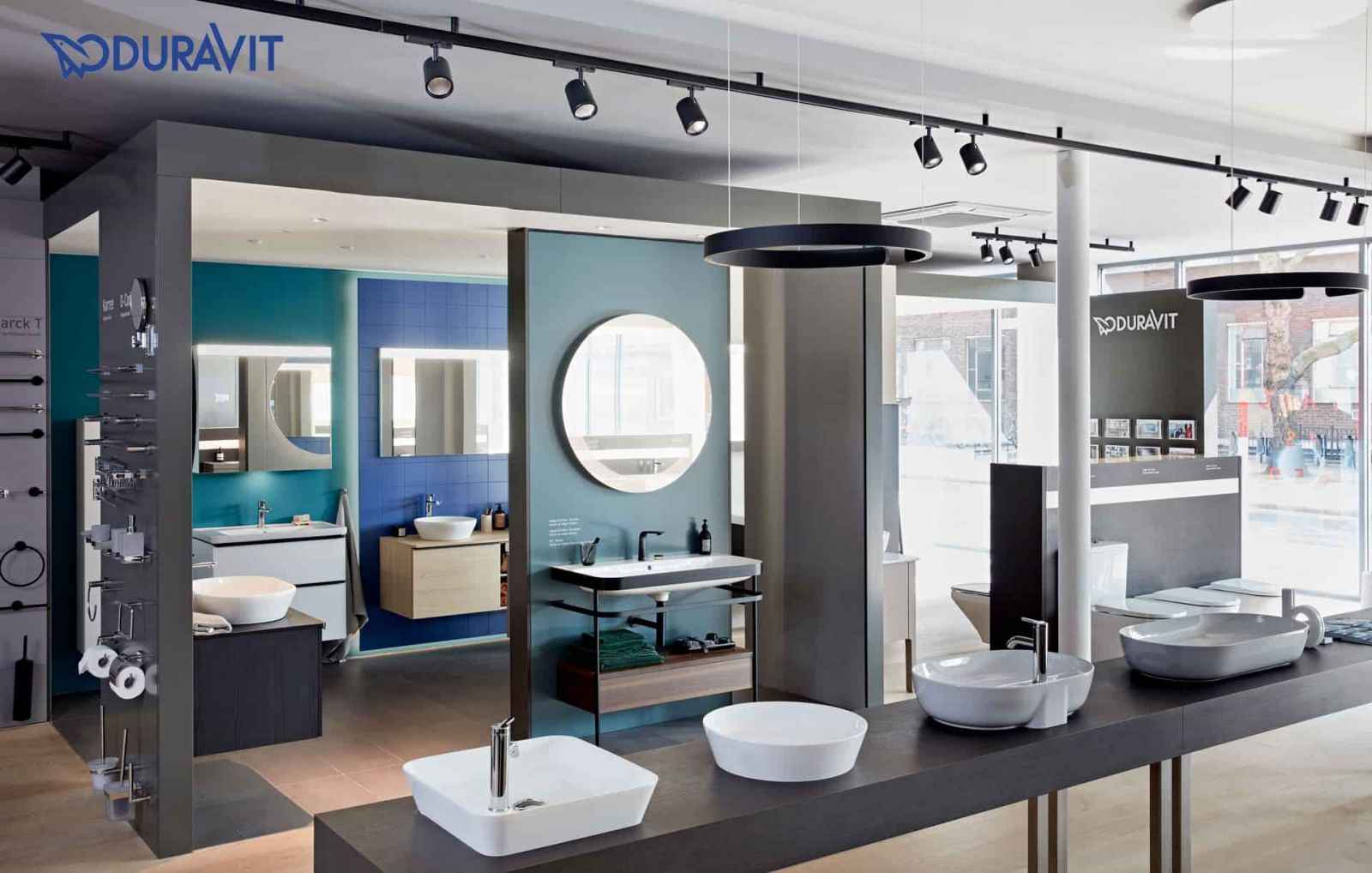 Showroom trưng bày thiết bị vệ sinh Duravit