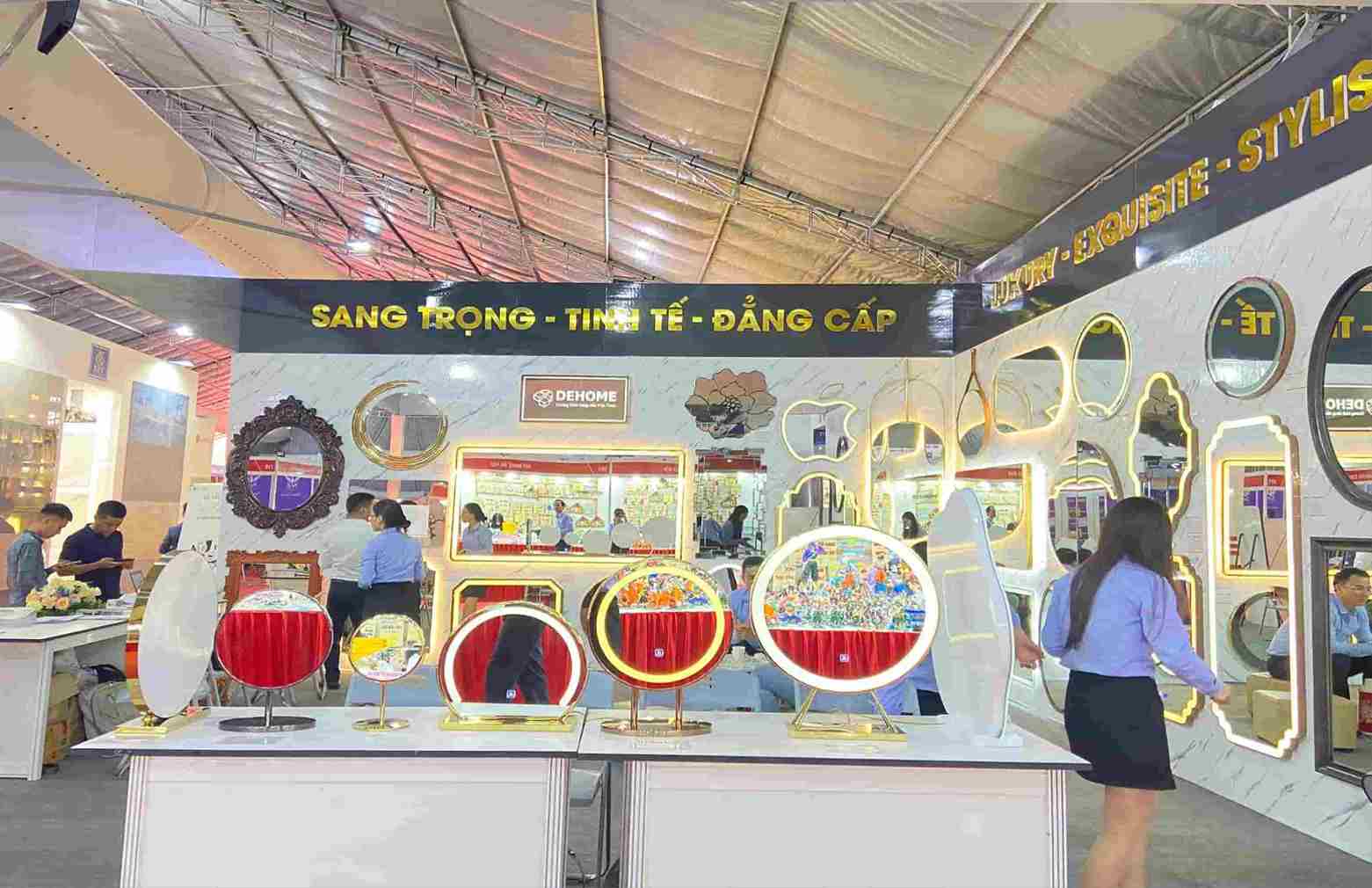 Gian hàng dehome tại vietbuild Hà Nội 2023