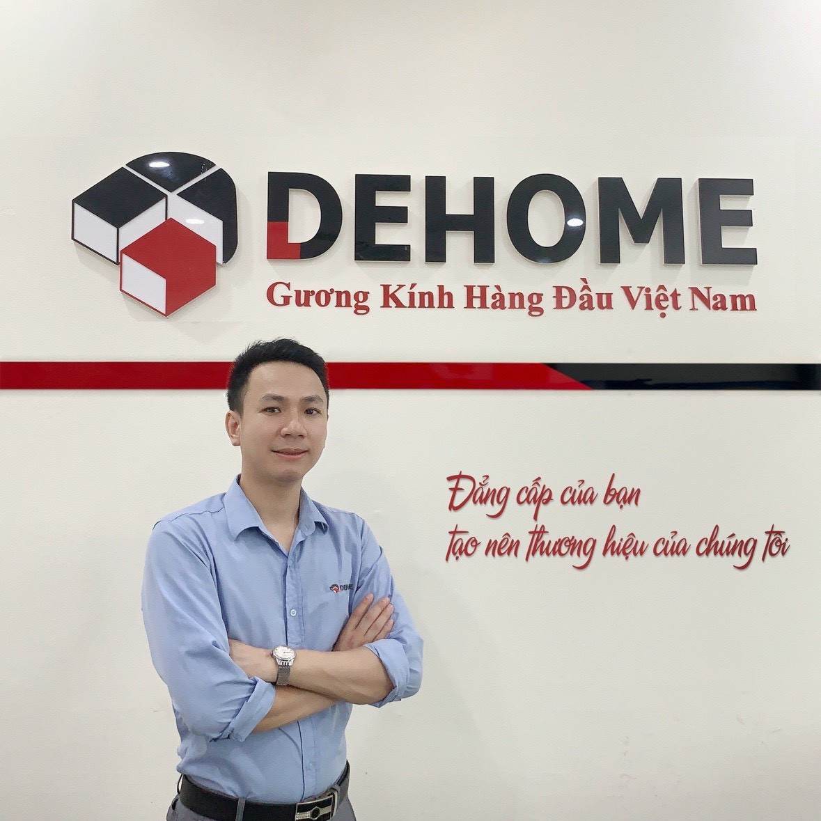 Anh Đỗ Tiến Hoàng - quản lý bộ phận Dự án tại Dehome