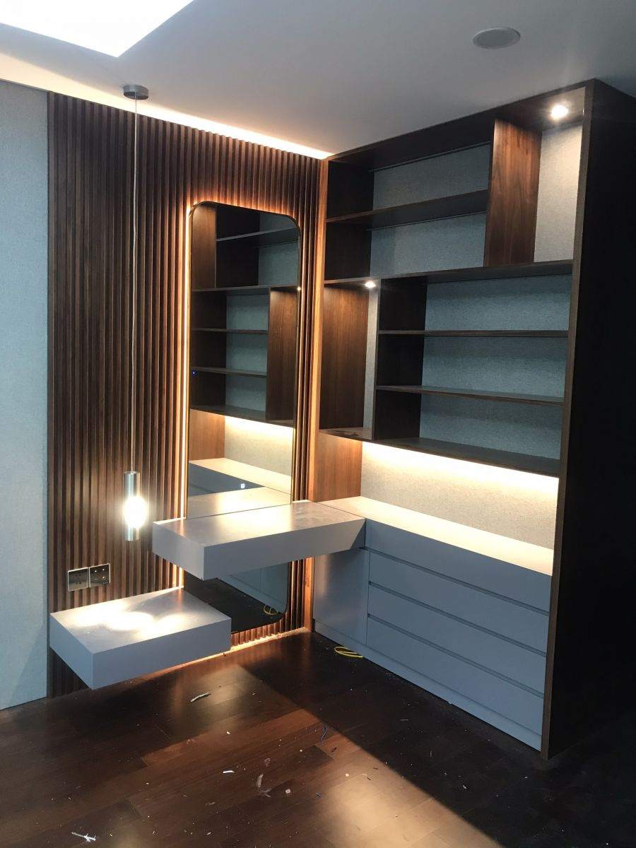 Mẫu gương nhà tắm chữ nhật đứng