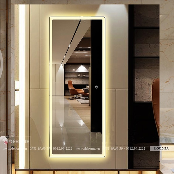 gương soi toàn thân phòng ngủ có led