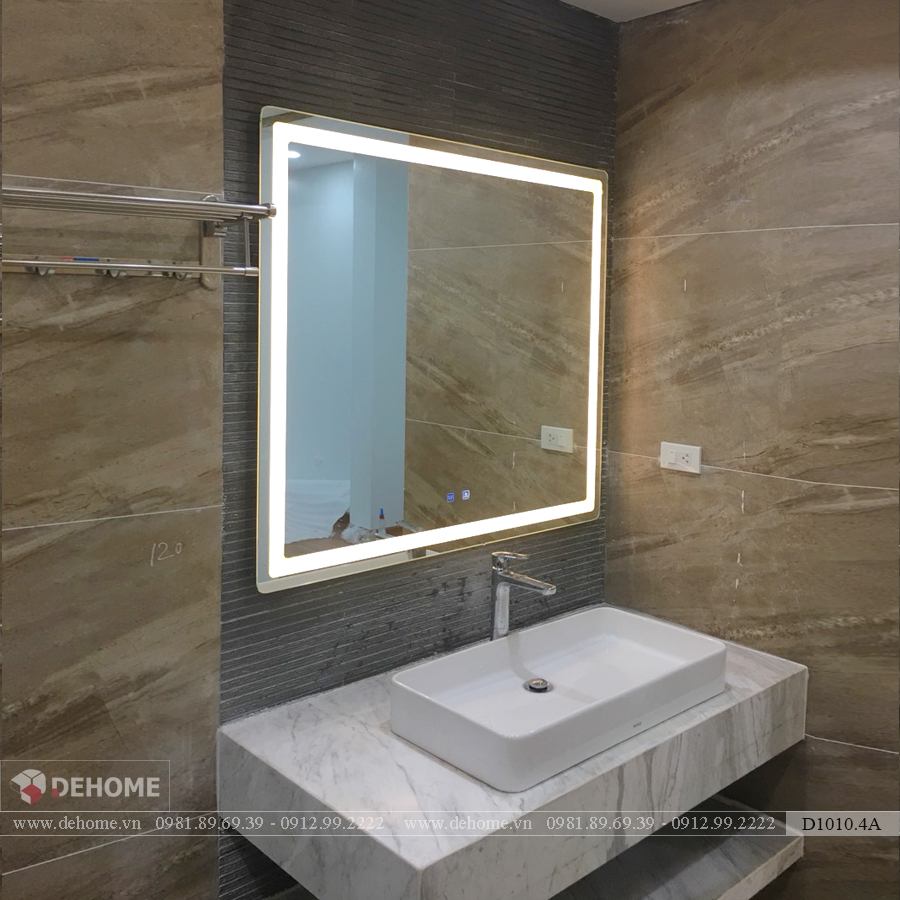 Các tính năng nổi bật của gương khung kim loại màu trắng