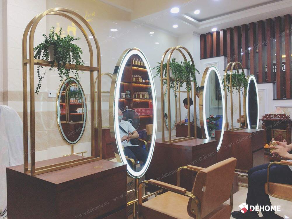 Gương salon cao cấp có led