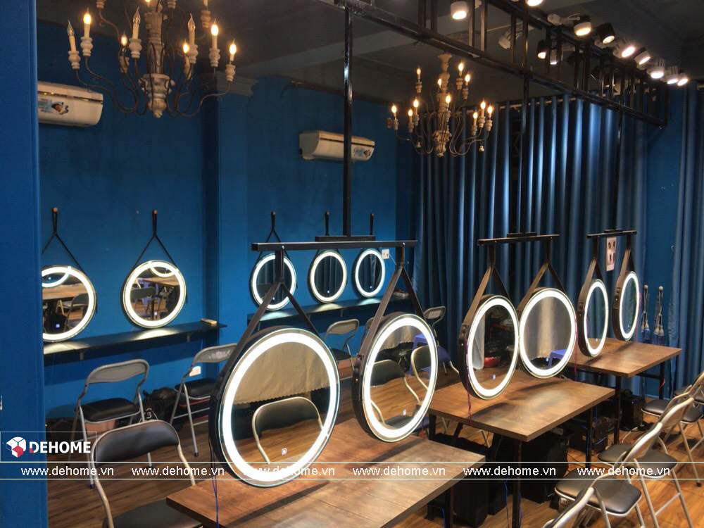 Thiết kế đặc biệt của gương cho salon tại Dehome
