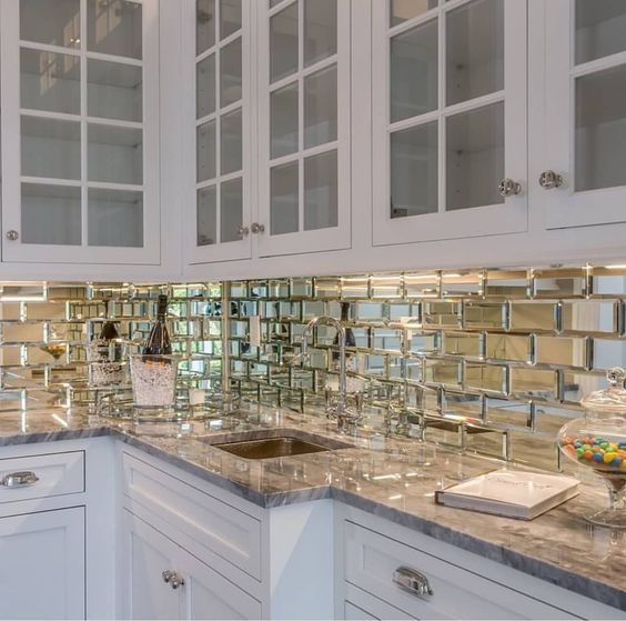 Gương ghép dán tường cao cấp