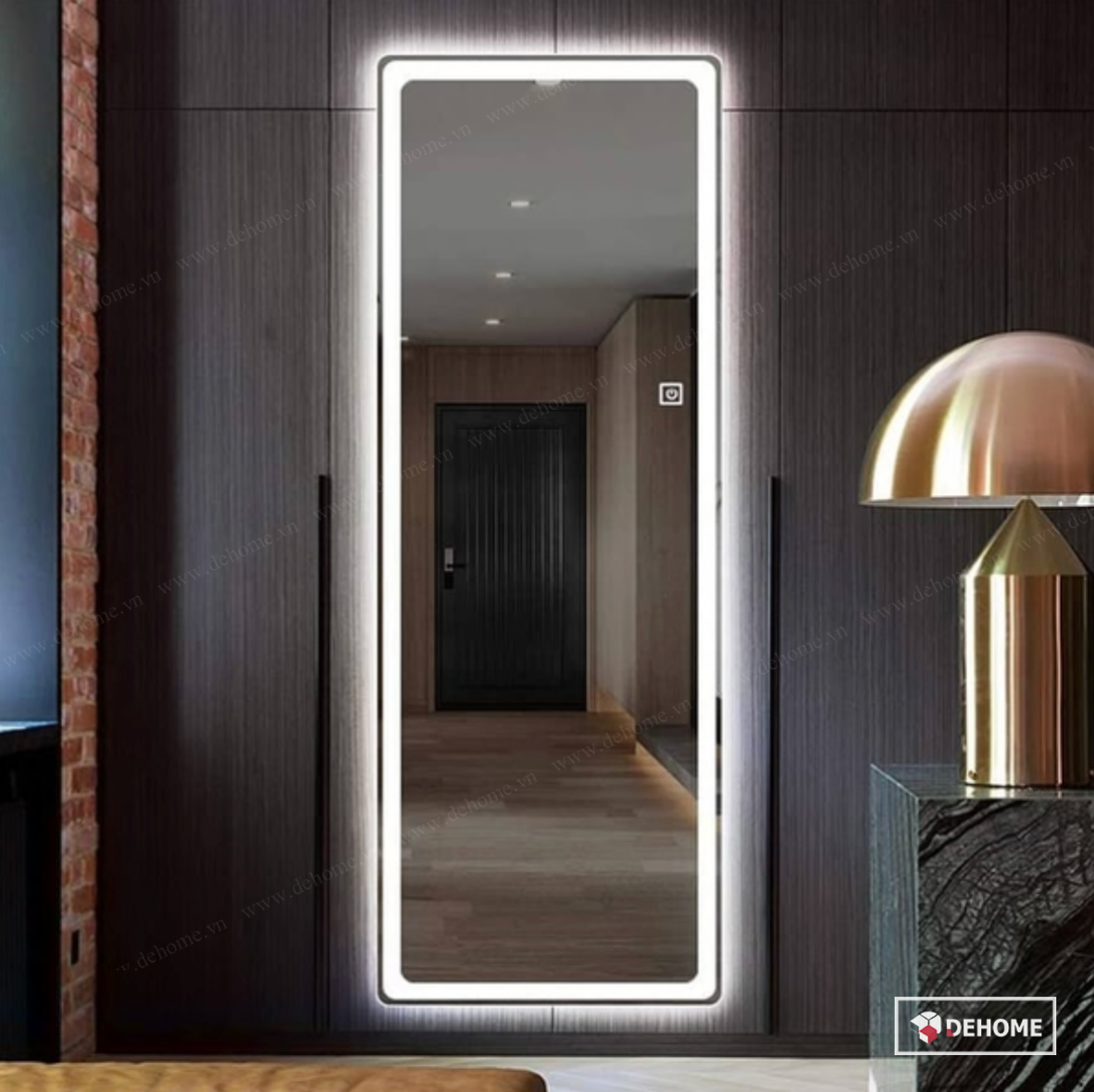Lý do vì sao bạn nên chọn mua gương LED phòng tắm tại Dehome