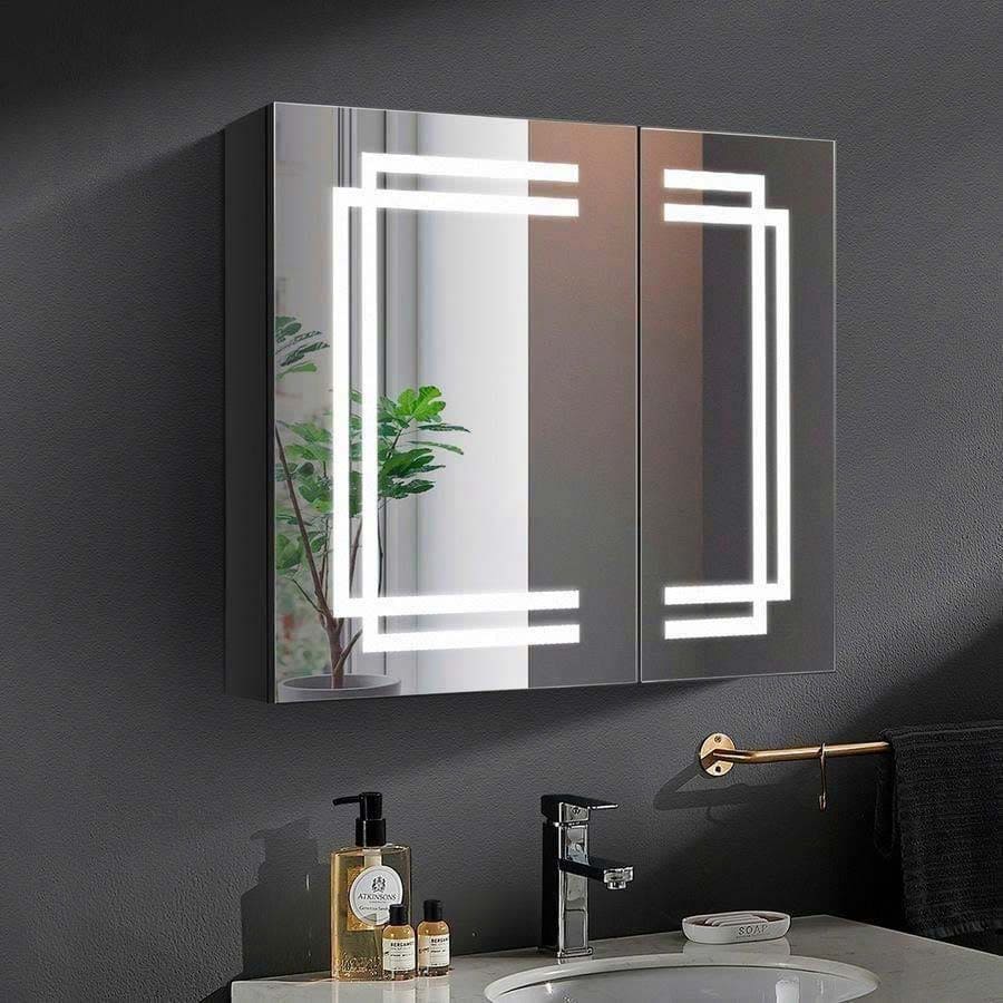 Tủ gương led phòng tắm treo tường cao cấp Dehome